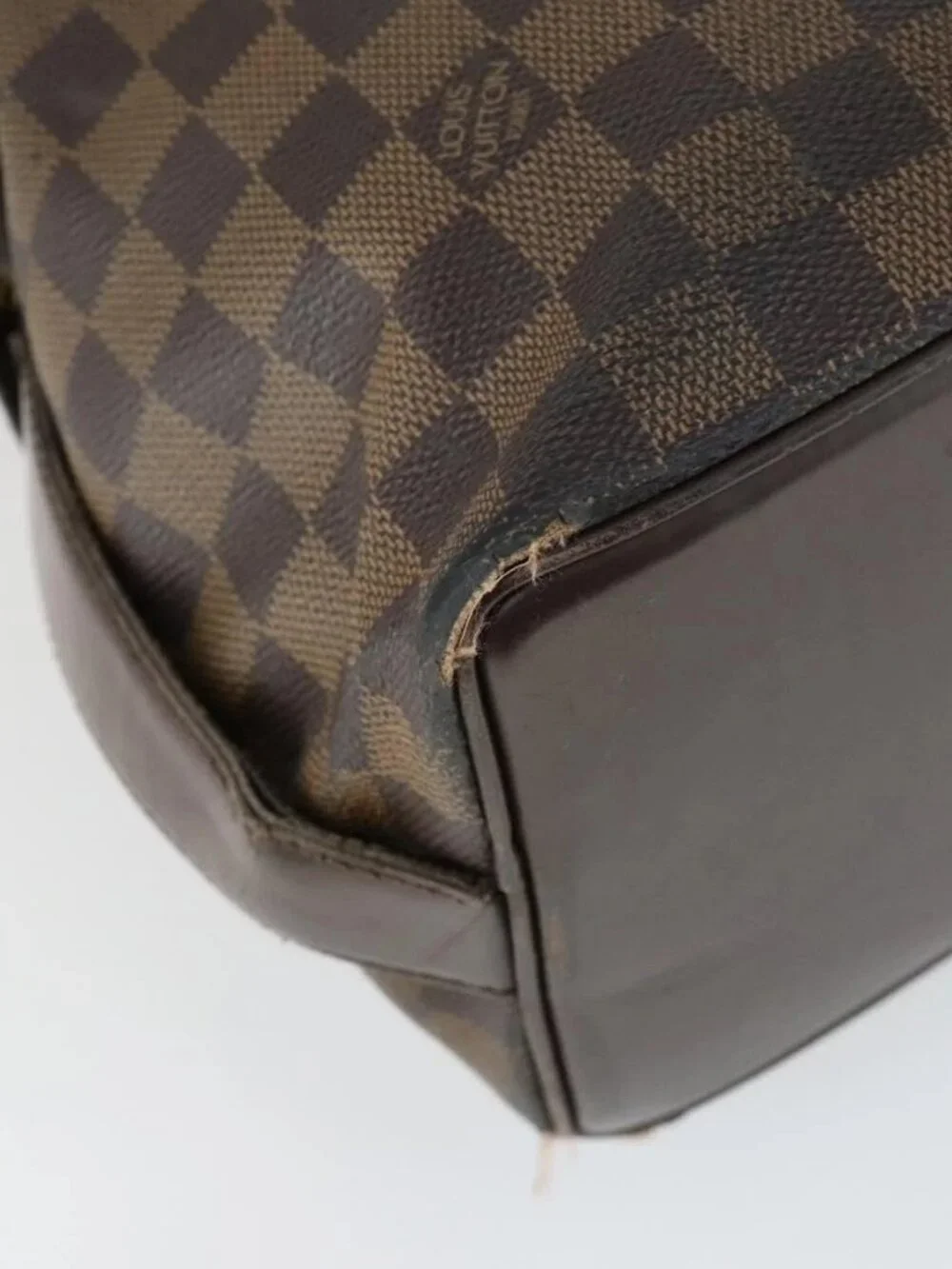 LOUIS VUITTON Damier Ebene Chelsea Tote Bag N51119 LV Auth hk3421 - Picture 4 of 16